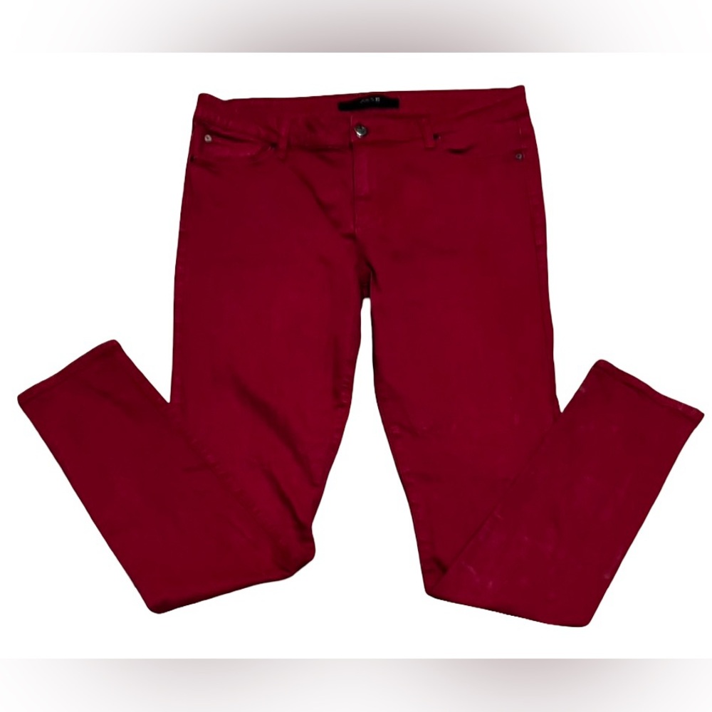 JOE’S RED SKINNY JEANS WITH STRETCH SIZE 31